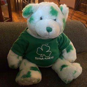 BUILD A BEAR SHAMROCK BEAR